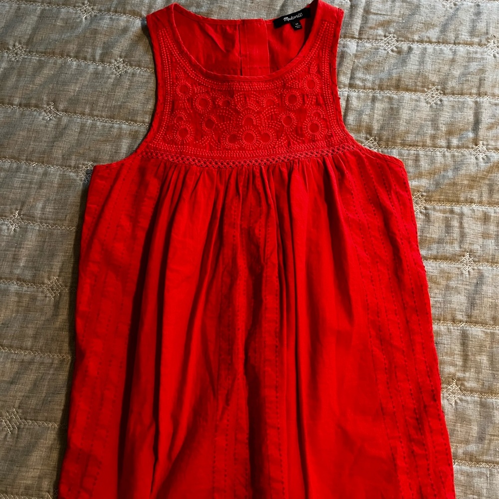 Madewell Red Top